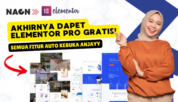 Cara Mendapatkan Elementor Pro GRATIS Selamanya 100% Work!