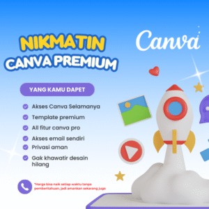 fitur Canva Pro Premium Lifetime Full Garansi